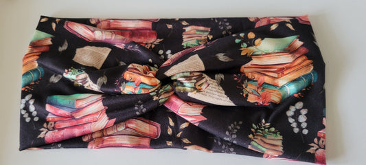 Love Books Twisted Headband