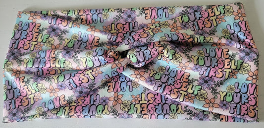 Love Yourself First Twisted Headband