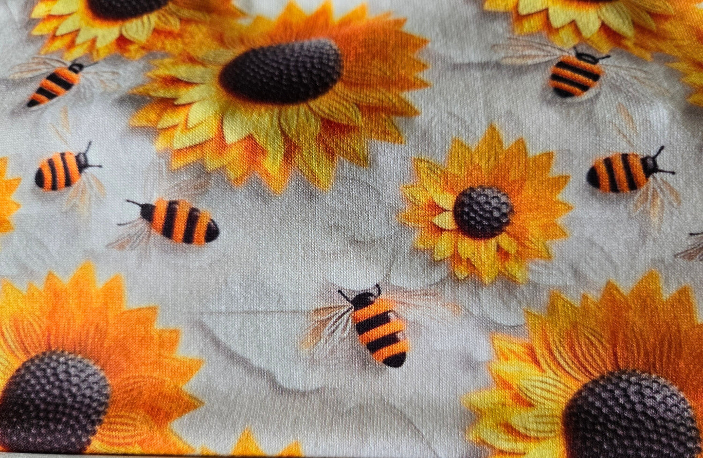 Sunflower Honey Bee Twisted Headband