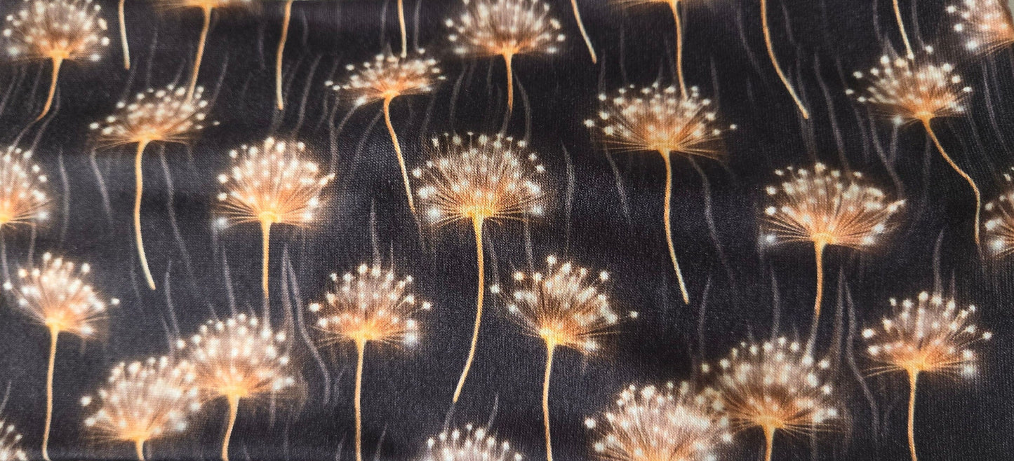 Vibrant Dandelions, Glow, Luminescent Headband