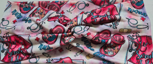 Nurse Life Twisted Headband