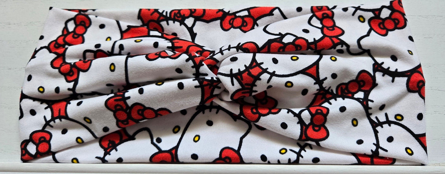 Hello Kitty Twisted Headband
