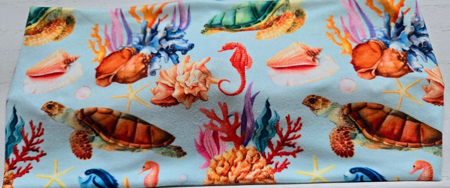 Sea Turtle - Sea Life  Twisted Headband