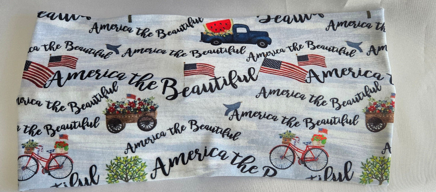 America the Beautiful Twisted Headband