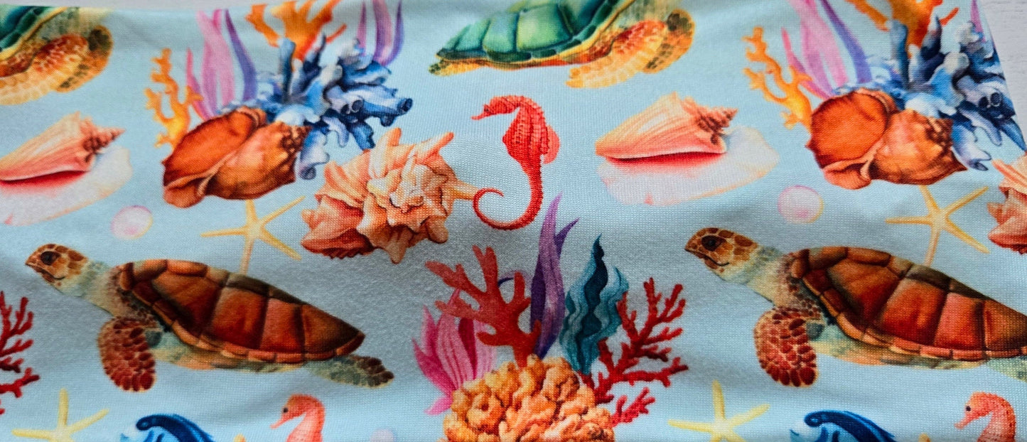 Sea Turtle - Sea Life  Twisted Headband